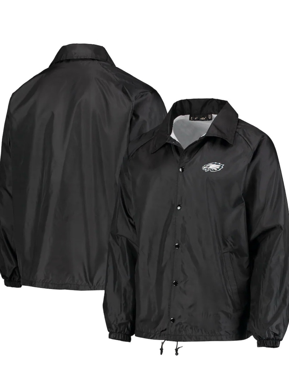Philadelphia Eagles Black Coaches Jacket